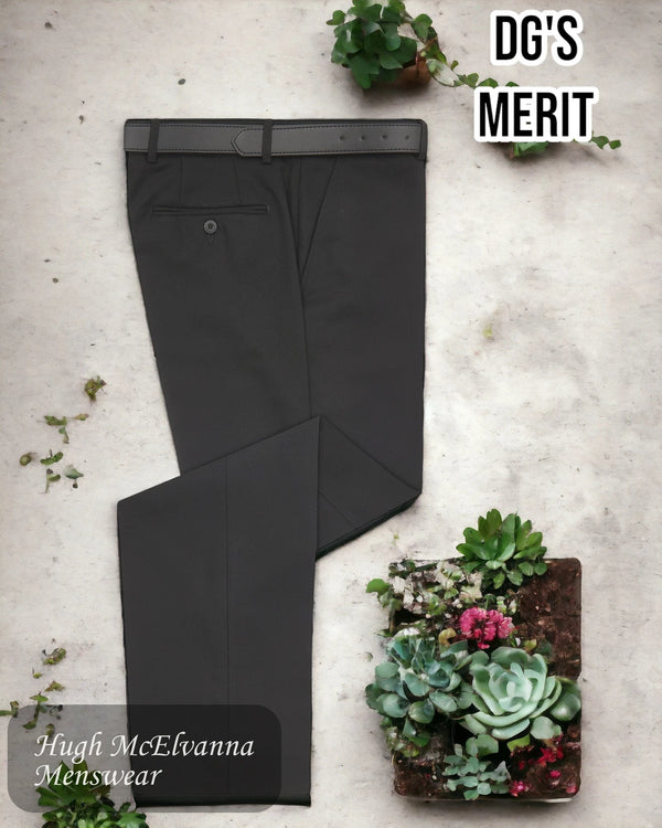 DG's Black Merit Trouser Style: 72268 - Hugh McElvanna Menswear