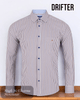 DGs Drifter Brown Long Shirt 14650/47 - Hugh McElvanna Menswear