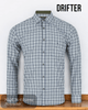 DGs Drifter Green Check Shirt - 14658/36 - Hugh McElvanna Menswear