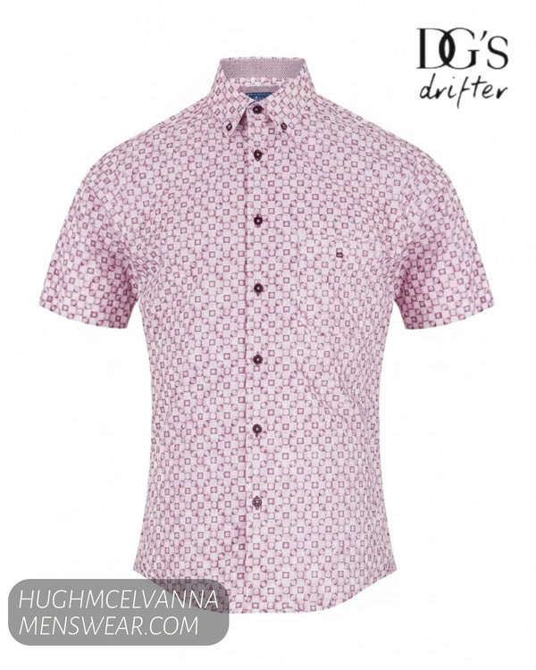 DGs Drifter Men’s Short Sleeve Summer Shirt – 14565/16 - Hugh McElvanna Menswear