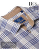 DG's Drifter Men's Stone Check Short Sleeve Shirt - 14727/92 - Hugh McElvanna Menswear