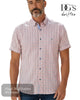 DG's Drifter Red Check Short Sleeve Shirt | 14150SS/64 - Hugh McElvanna Menswear