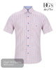 DG's Drifter Red Check Short Sleeve Shirt | 14150SS/64 - Hugh McElvanna Menswear