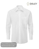 Disley Men’s White Long Sleeve Corporate Shirt – Style C896/1 - Hugh McElvanna Menswear