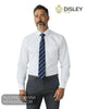 Disley Men’s White Long Sleeve Corporate Shirt – Style C896/1 - Hugh McElvanna Menswear