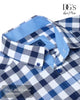 Drifter Blue Short Sleeve Shirt 14606SS/25 - Hugh McElvanna Menswear