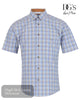 Drifter Lt. Brown SS Shirt 14607SS/42 - Hugh McElvanna Menswear