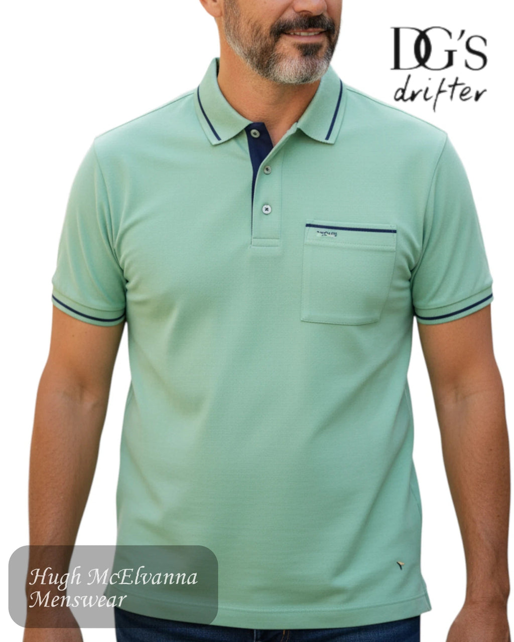 Drifter Polo Shirt 55356 - 99 – Classic Polo - Hugh McElvanna Menswear