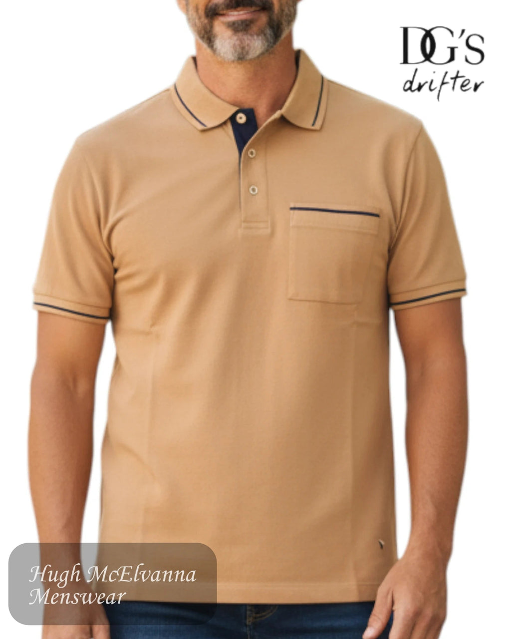 Drifter Polo Shirt 55356 - 99 – Classic Polo - Hugh McElvanna Menswear