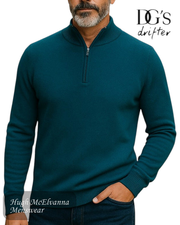 Drifter Quarter Zip Pullover – 55601 - Hugh McElvanna Menswear
