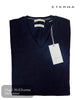 Eterna 312/39 HOLK Black V - Neck Sweater - Hugh McElvanna Menswear