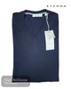 Eterna 367.HOBE.19 Navy V - Neck Extra Fine Merino Wool Pullover - Hugh McElvanna Menswear