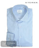 Eterna Modern Fit Blue Striped Shirt - Hugh McElvanna Menswear