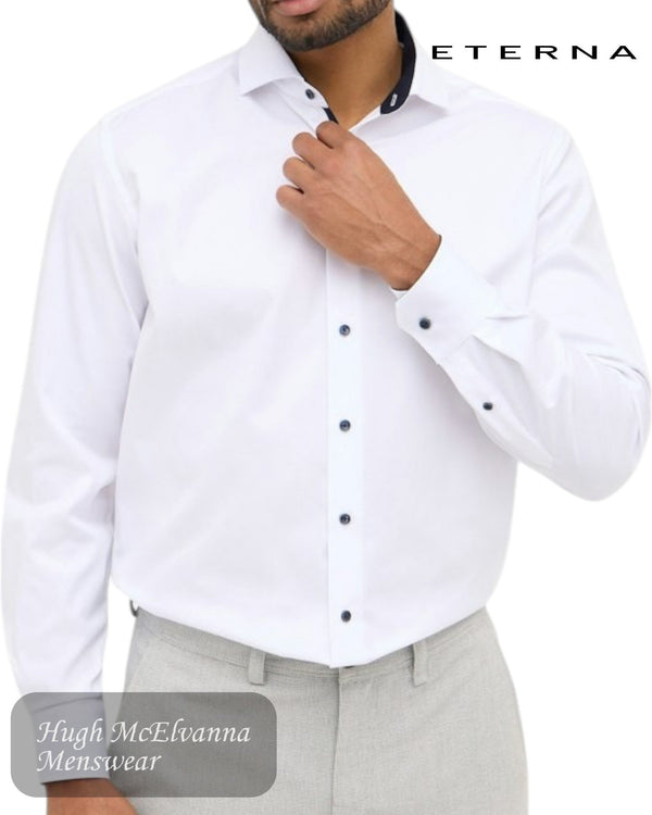 ETERNA MODERN Fit Cover Shirt - 8819 00 X15V - Hugh McElvanna Menswear