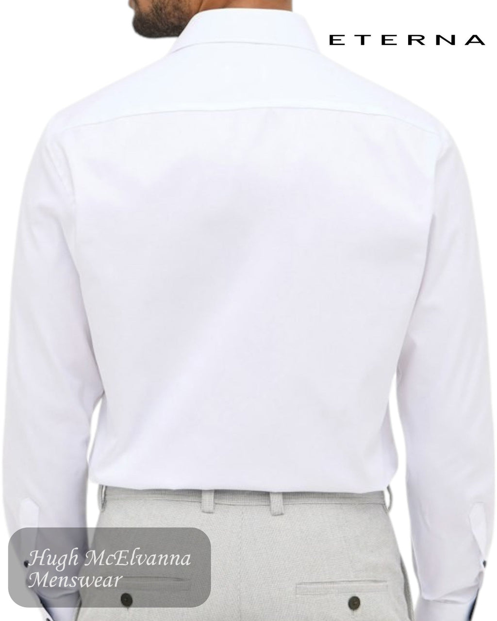 ETERNA MODERN Fit Cover Shirt - 8819 00 X15V - Hugh McElvanna Menswear