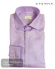 Eterna Modern Fit Lilac Herringbone Shirt - 1179 - 90_X18K - Hugh McElvanna Menswear