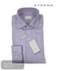 Eterna Modern Fit Lilac Herringbone Shirt - 1179 - 90_X18K - Hugh McElvanna Menswear