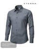 ETERNA Modern Fit Navy Print Shirt – 4396 - 17_X18K - Hugh McElvanna Menswear