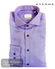 Eterna Modern Fit Purple Micro Pattern Shirt - 1178 - 94_X17V - Hugh McElvanna Menswear