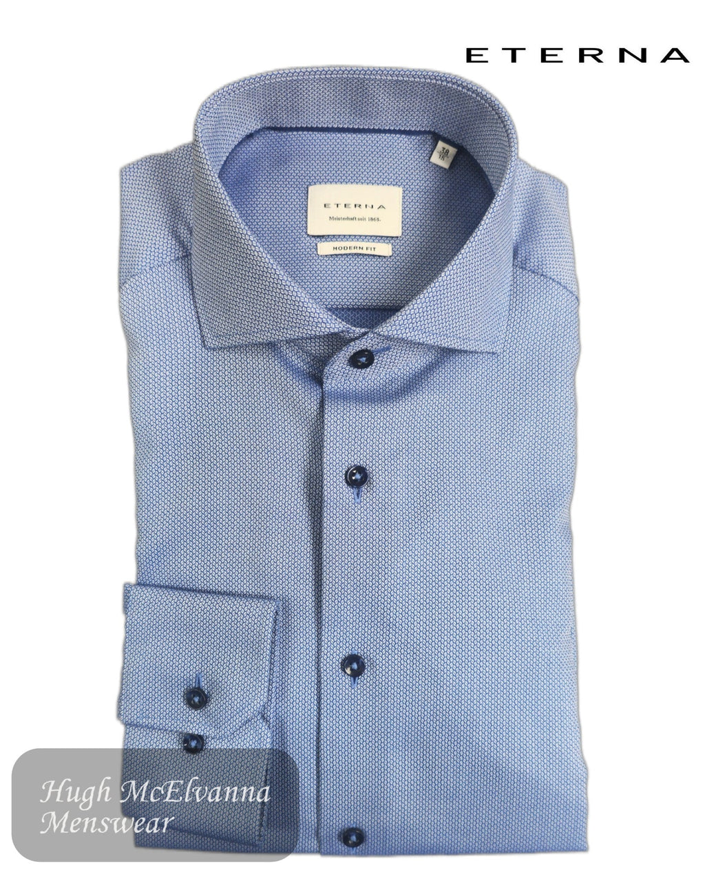 Eterna Modern Fit Shirt – 1178 - 14_X17V - Hugh McElvanna Menswear