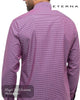 ETERNA MODERN Fit Vichy Check Shirt - 8913 58 X146 - Hugh McElvanna Menswear