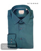 Eterna Plain Modern Fit Shirt 1049/49 X171 in Dark Green - Hugh McElvanna Menswear