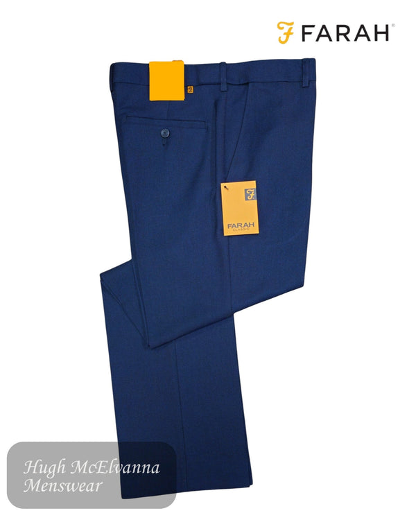 Farah Stretch Waist Trouser FABS7090 - Hugh McElvanna Menswear