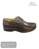 Fleet & Foster FRED – Extra Wide Velcro Fastening Men's Moccasin Shoe - Hugh McElvanna Menswear