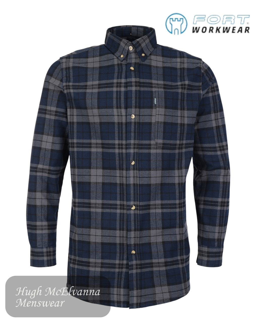 Fort Hyde Shirt 143 - Hugh McElvanna Menswear