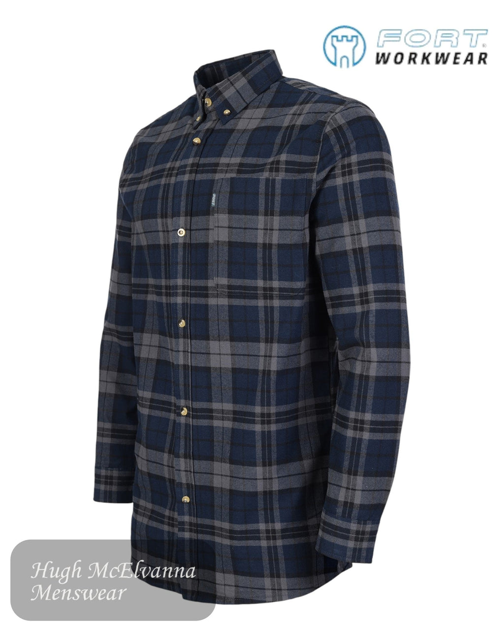 Fort Hyde Shirt 143 - Hugh McElvanna Menswear