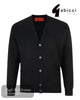 Gabicci Black Cardigan - Hugh McElvanna Menswear