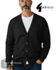 Gabicci Black Cardigan - Hugh McElvanna Menswear