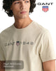 GANT 1949 Archive Shield Crew Neck T-Shirt - Hugh McElvanna Menswear