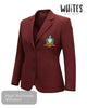 Girls Whites St. Patrick's High School Keady Blazer - Hugh McElvanna Menswear