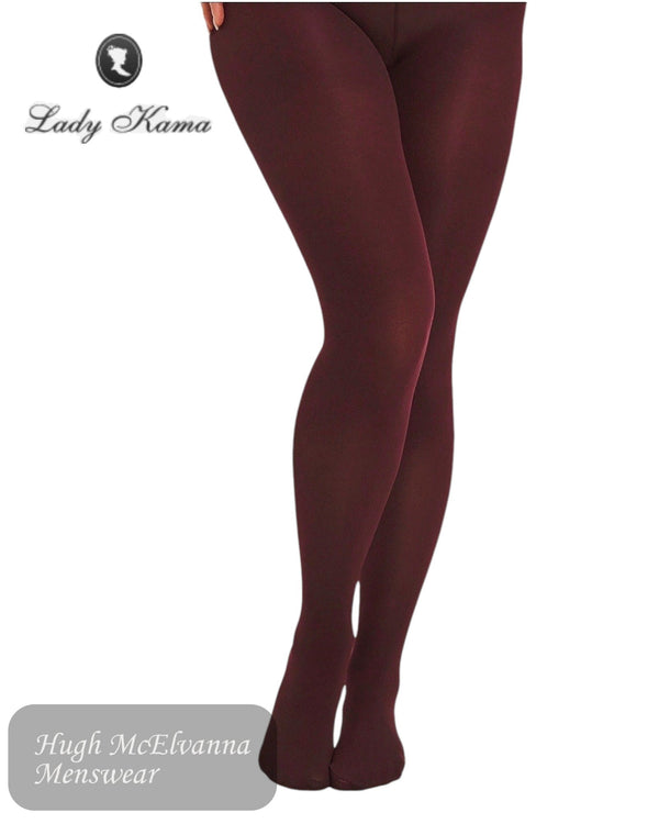 Girls Wine Tights For St. Patricks Keady - Hugh McElvanna Menswear