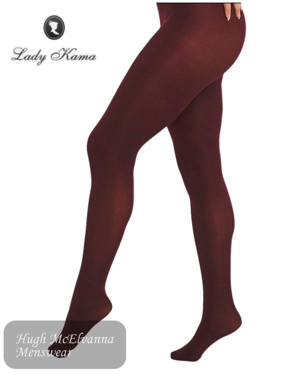 Girls Wine Tights For St. Patricks Keady - Hugh McElvanna Menswear
