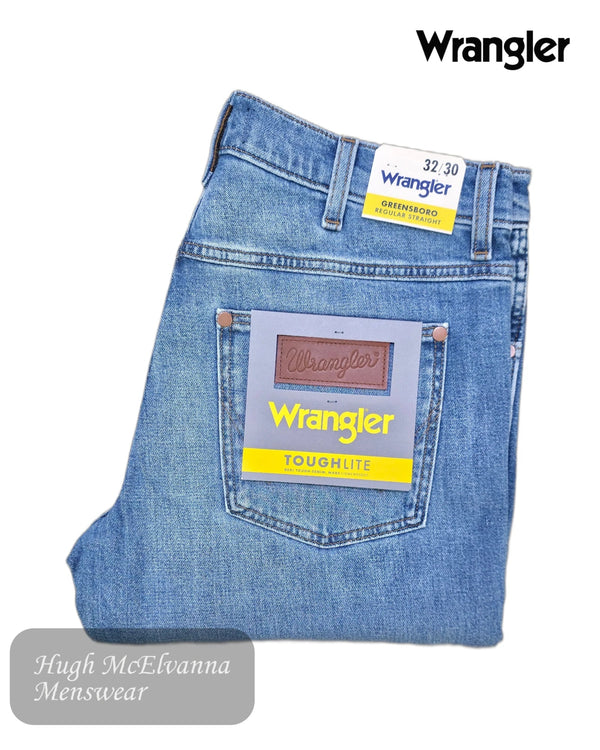 Greensboro Harbor Blue Regular Fit Jeans | 112377801 - Hugh McElvanna Menswear