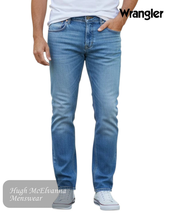 Greensboro Harbor Blue Regular Fit Jeans | 112377801 - Hugh McElvanna Menswear