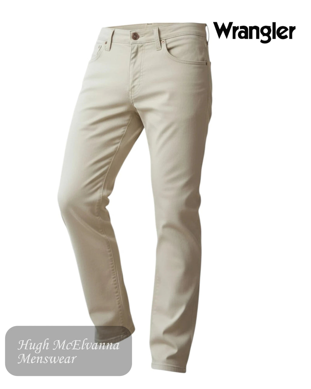 Greensboro Pelican Men’s Beige Straight Leg Jeans - Hugh McElvanna Menswear