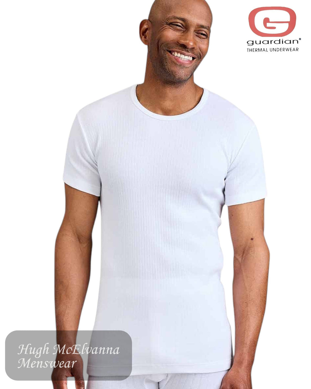 Guardian Thermal Round Neck T-Shirt - Hugh McElvanna Menswear
