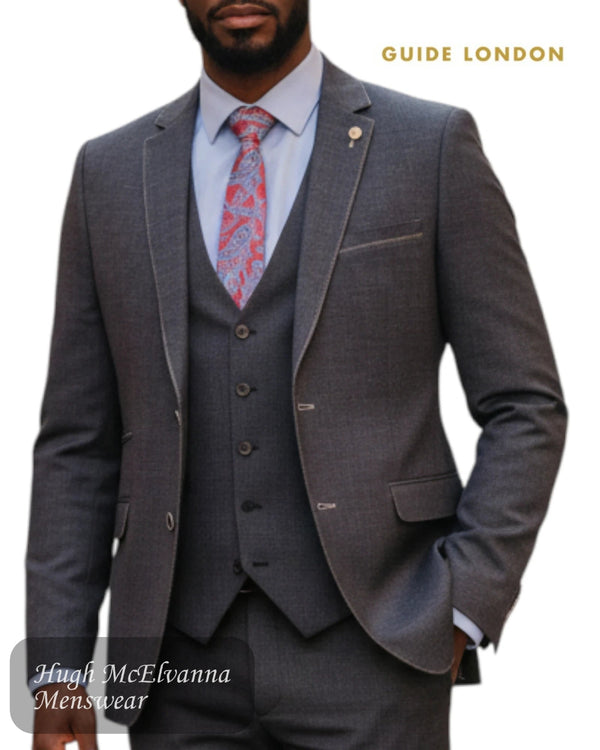 Guide London Navy Demin Look Blazer 3314