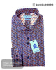 Guide London Navy Floral Print Shirt - LS75032 - Hugh McElvanna Menswear