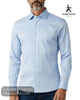 Herbie Frogg Plain Blue Cover Shirt 52159 - Hugh McElvanna Menswear - Shirt