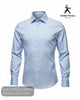 Herbie Frogg Plain Blue Cover Shirt 52159 - Hugh McElvanna Menswear - Shirt