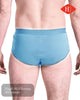 HJ Classic Light Blue Pure Cotton Fly - Front Briefs | HJ2350/3 - Hugh McElvanna Menswear