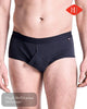 HJ Classic Navy Pure Cotton Fly - Front Briefs | HJ2350/3 - Hugh McElvanna Menswear