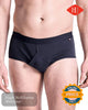 HJ Classic Navy Pure Cotton Fly - Front Briefs | HJ2350/3 - Hugh McElvanna Menswear