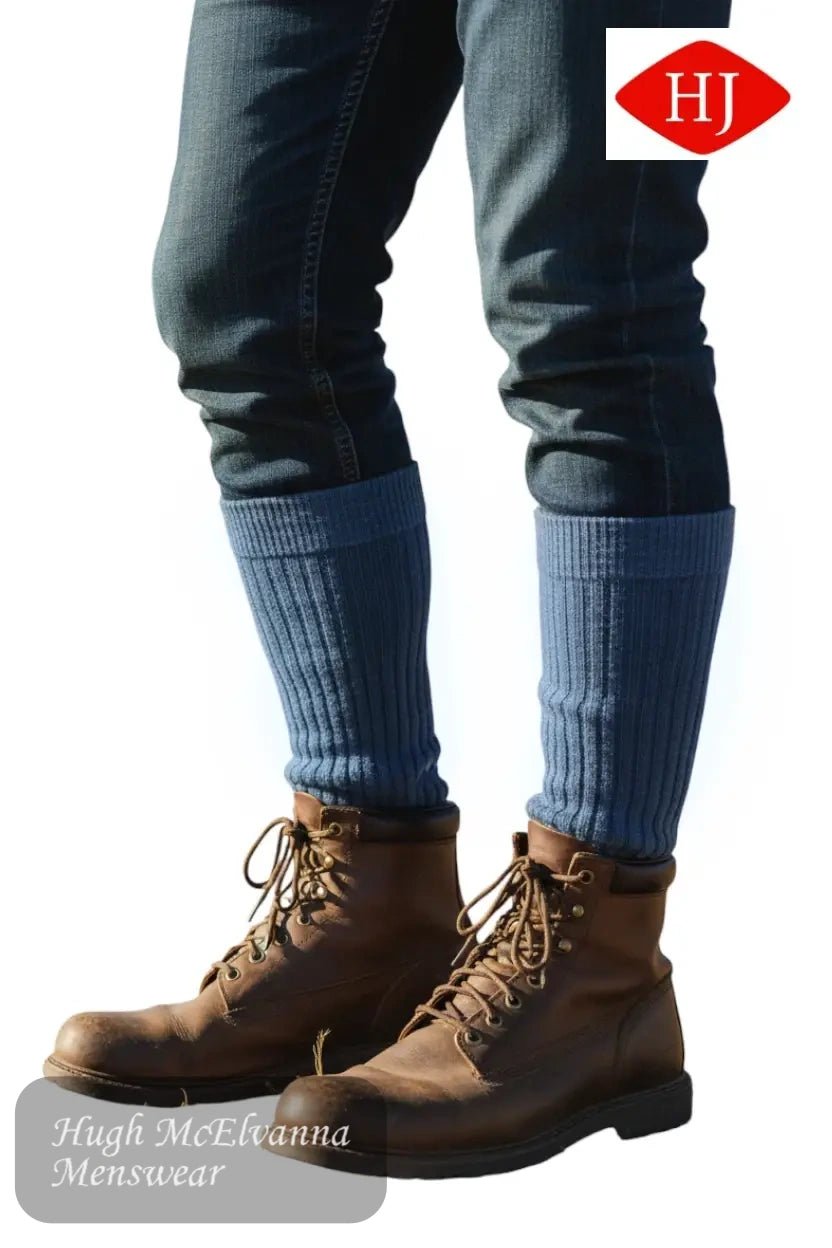 HJ Commando AIRFORCE long Socks - HJ3000 - Hugh McElvanna Menswear