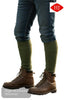 HJ Commando OLIVE long Socks | HJ3000 - Hugh McElvanna Menswear