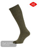 HJ Commando OLIVE long Socks | HJ3000 - Hugh McElvanna Menswear